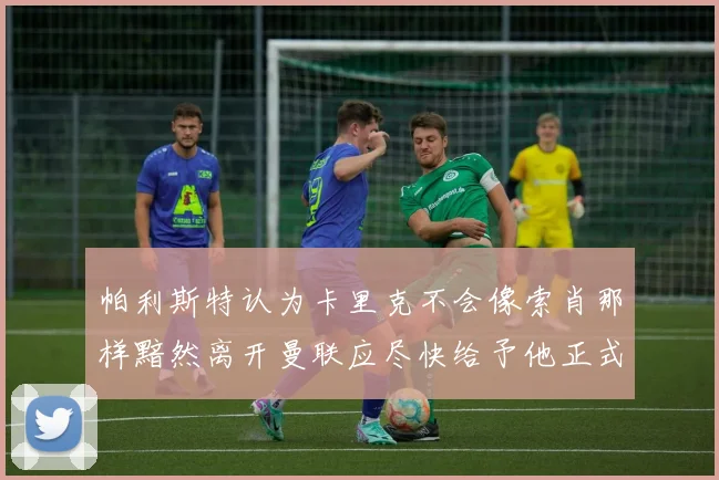 帕利斯特认为卡里克不会像索肖那样黯然离开曼联应尽快给予他正式职位