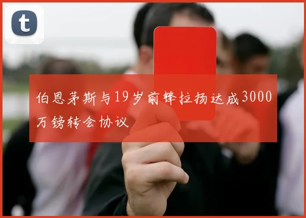 伯恩茅斯与19岁前锋拉扬达成3000万镑转会协议